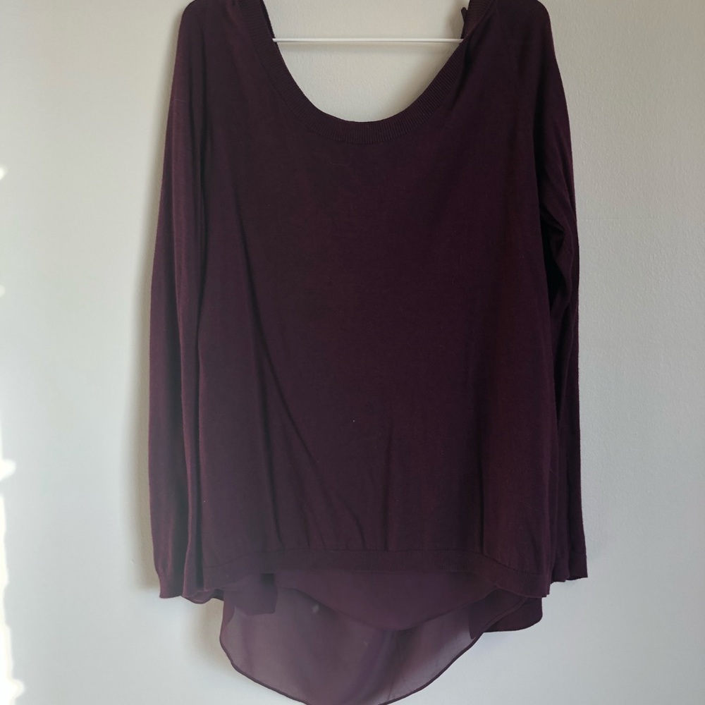 Dark Purple Sweater